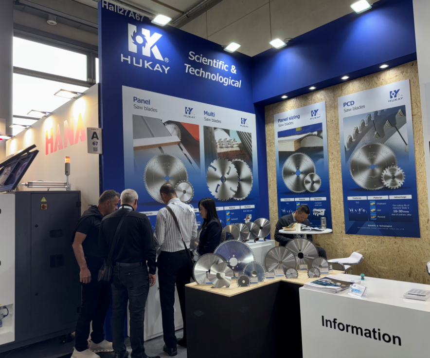 华凯工具参加2025年5月德国汉诺威木工机械展